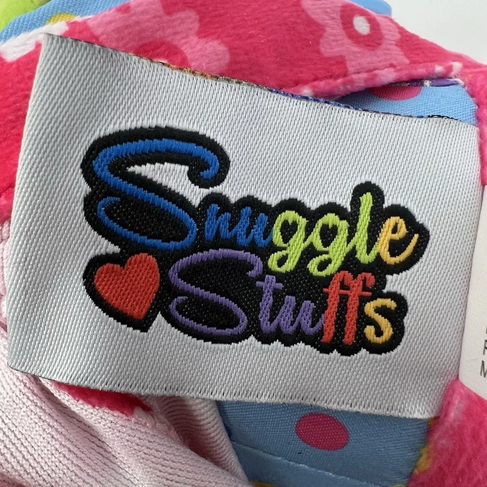 Snuggle Stuffs Sugar Snap Doll Plush Learn To Dress Toddler Sensory Activity Toy